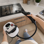 Limpiador a Vapor Portátil 2500W – Alta Presión y Temperatura | Multiusos Hogar y Auto